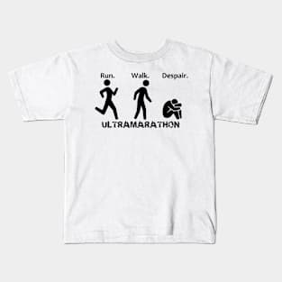 Run. Walk. Despair. Kids T-Shirt